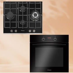 Комплект техники: Газовая панель Hansa BHKS65135 + Духовой шкаф Hansa BOES68438