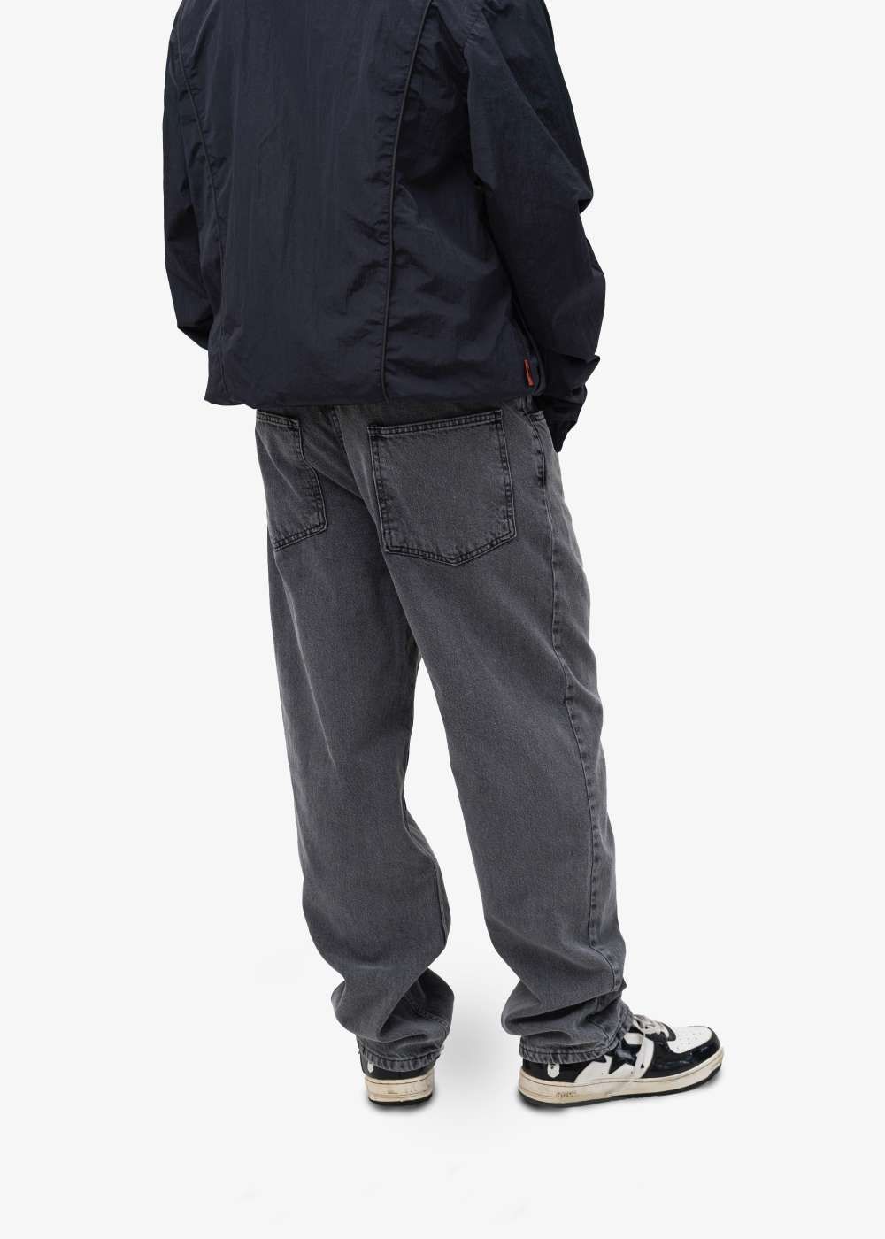 Джинсы Молодость Basic серые