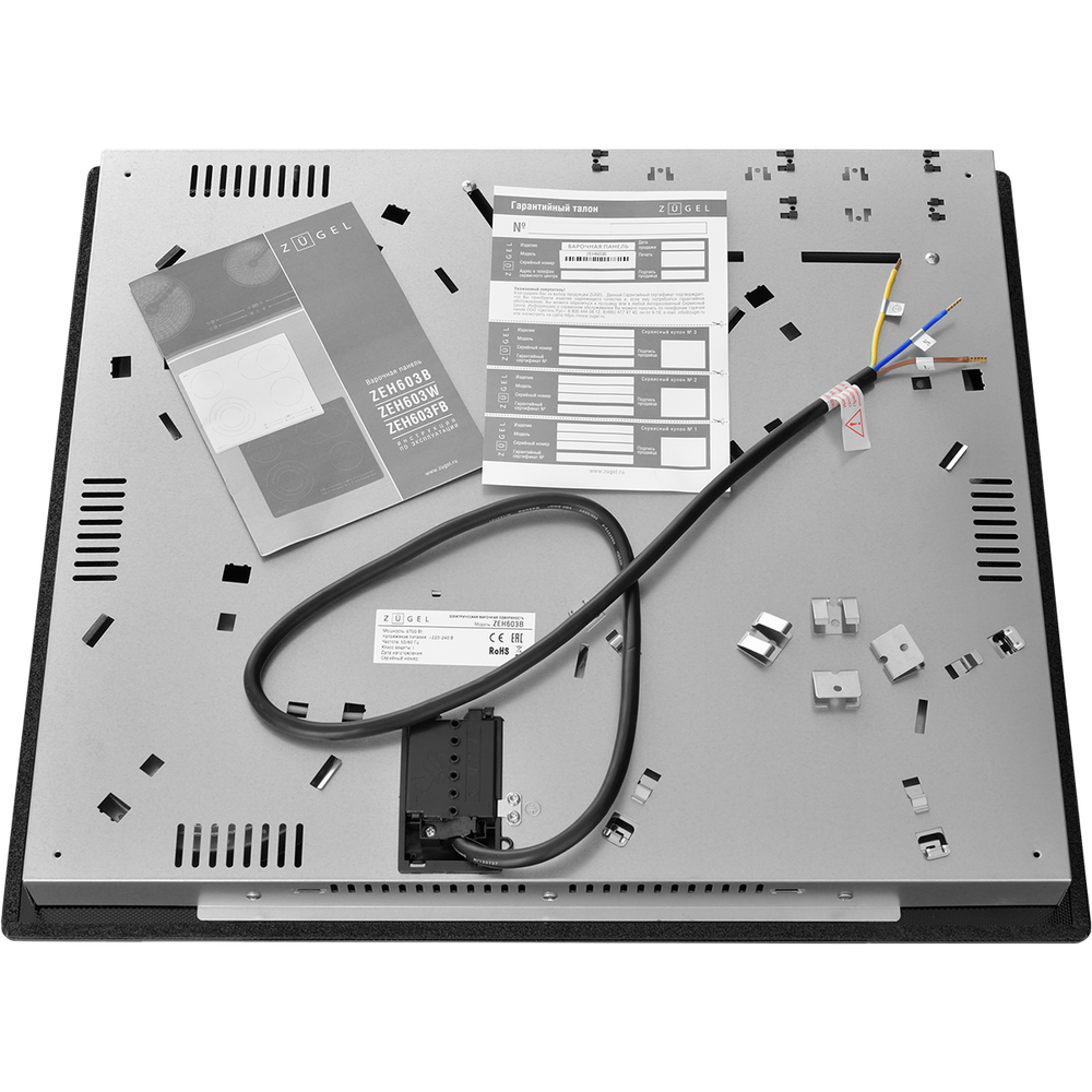 Встраиваемая электрическая варочная панель ZUGEL ZEH603B