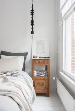 Bright Beads "Art" pendant light - Smoked Ash