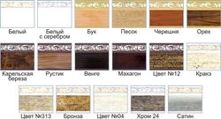 Махагон "Ажур" (5см) декоративная планка (бленда)