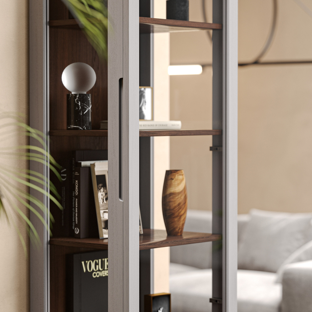 Узкая витрина Case CS161/2