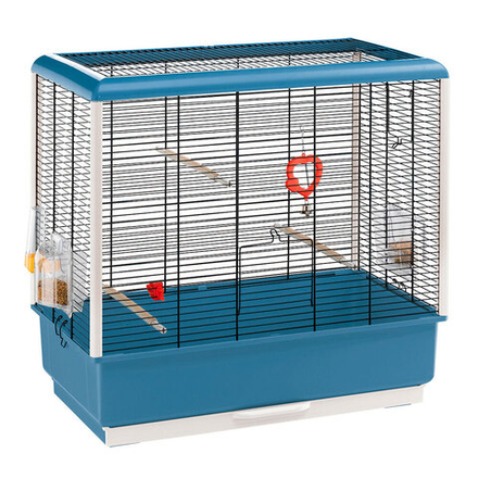 Ferplast PIANO 4 клетка для птиц черная 59x33x55