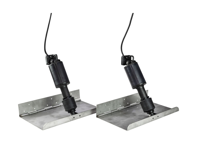 Транцевые плиты с электромеханическими приводами, 228 х 406 мм, комплект