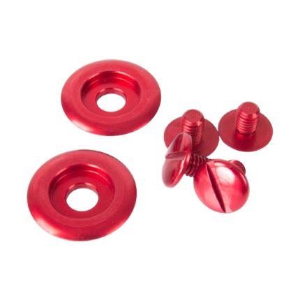 Комплект винтов для шлема Kart Master для Arai CK-6 красный