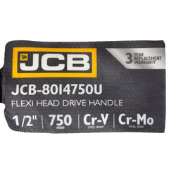 Вороток шарнирный 750мм, 1/2'' JCB JCB-8014750U