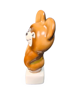 Фарфоровая статуэтка "Олимпийский мишка" ДФЗ Вербилки