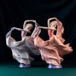 Фарфоровые фигуры «Лёд и Пламя»