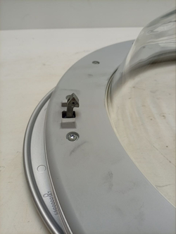 WAE20443OE кт16 Люк в сборе для стиральной машины Bosch (серый) 366231 б/у