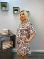 Пижама женская "Сафари К.П" шорты (ЮС)