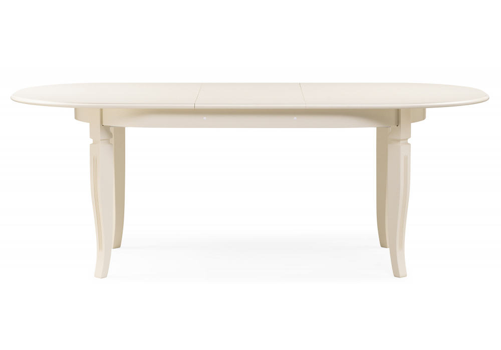 Стол деревянный Woodville Aviano овальный слоновая кость