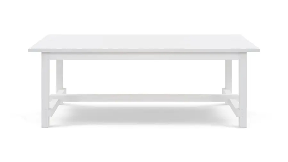 Стол барный  -  аналог IKEA/NORDVIKEN/НОРДВИКЕН /ТОЛЫСЬ/ ИКЕА, ДСП, 210x105см, белый