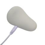 Серый аккумуляторный компактным вибромассажер 7,1см Sose Opal OP00106