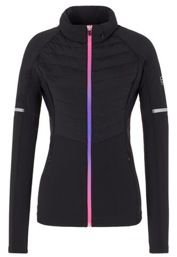 Женская теннисная куртка EA7 Woman Woven Bomber Jacket - черный