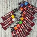 Краски масляные художественные BRAUBERG ART PREMIERE, 12 цв по 22 мл, проф. серия, в тубах, 191458