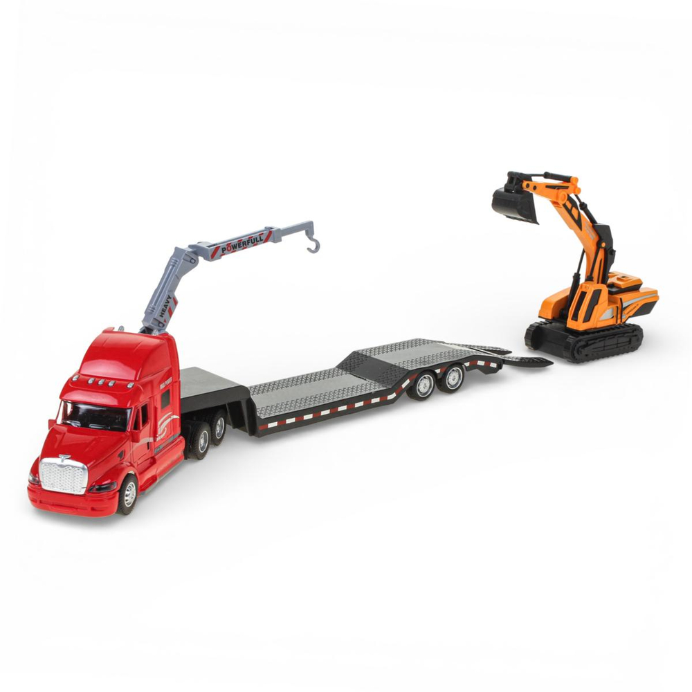 Автовоз ин. + 1 машинка, коробка W2218-10M