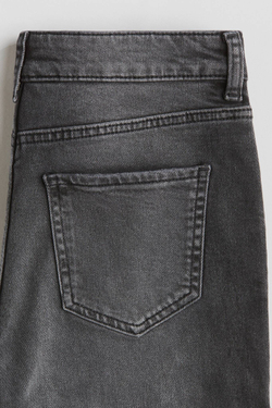 H&M Джинсы Baggy Fit Bootcut, черный