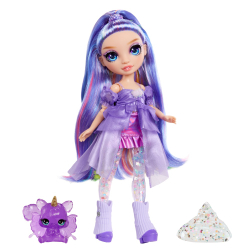 Rainbow High - Блестящая кукла VIOLET (Фиолетовая) Rainbow Shimmers with Slime 122425