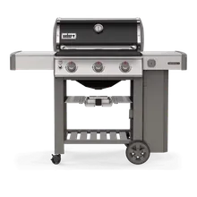 Газовый гриль Weber Genesis II Е-310 GBS, 3 горелки, чёрный