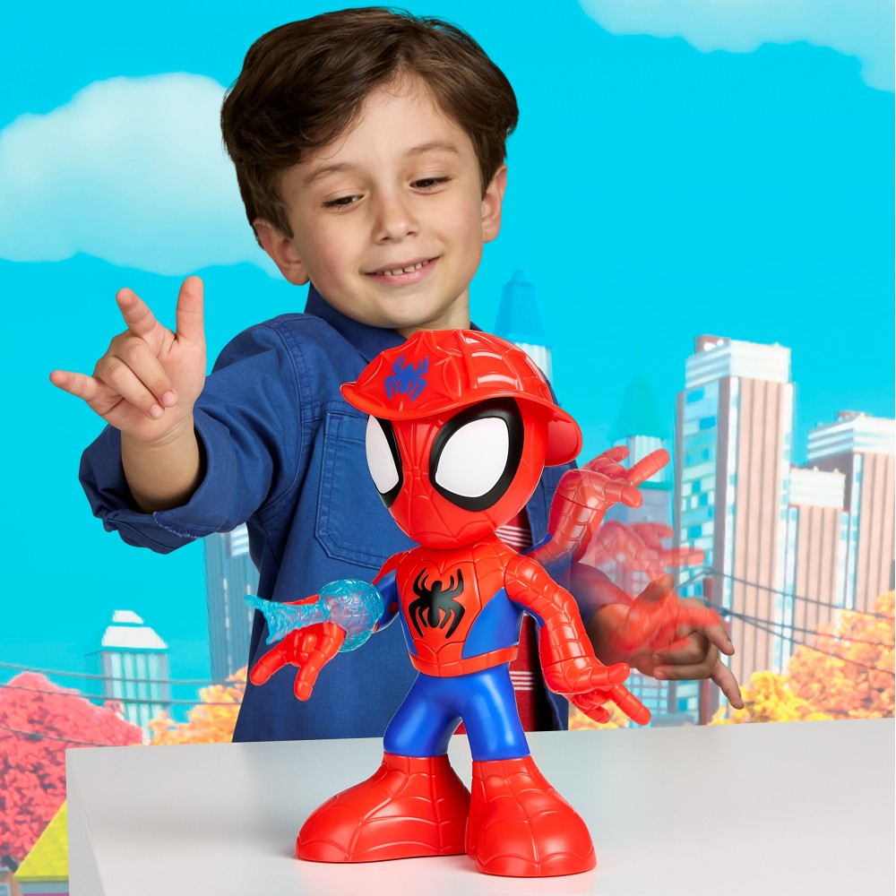 Hasbro G1986 — Интерактивная фигурка «Спайди» 25 см со звуком Спайди и его удивительные друзья G1986 — фото 6