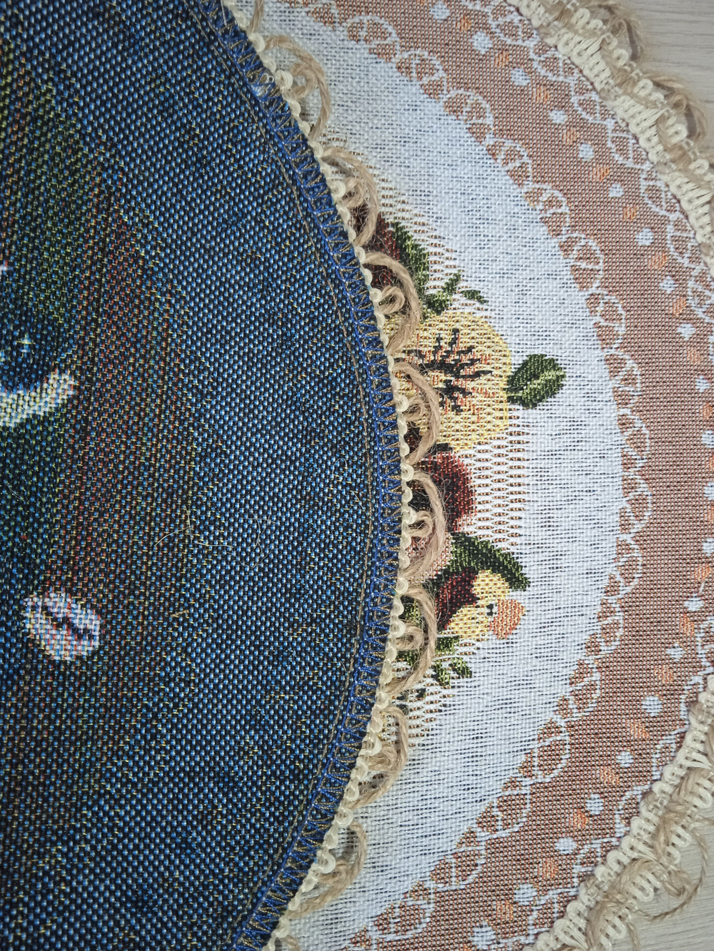 Гобеленовая салфетка Анютки 30х40