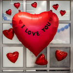 Гирлянда-буквы из фетра «I love you», 100 см