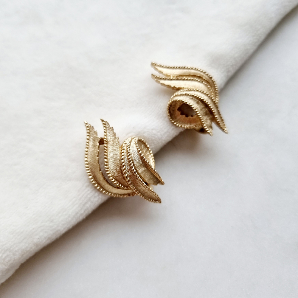 Клипсы Trifari крылья