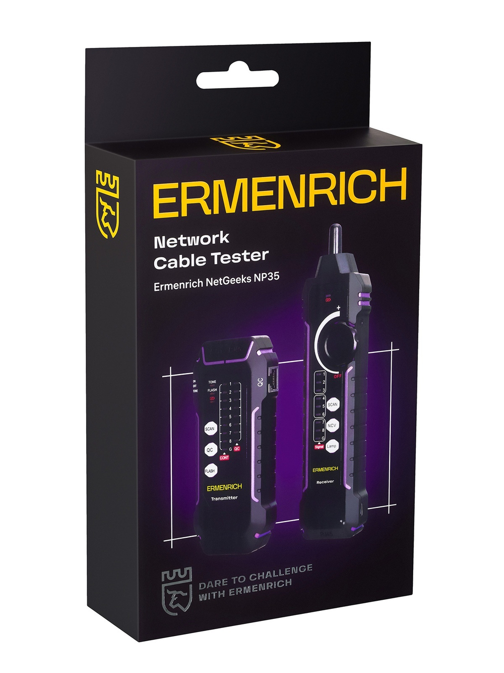 Кабельный тестер Ermenrich NetGeeks NP35