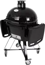 Керамический угольный гриль Primo Oval 300 (Family) All-In-One, 38х56 см, с ножками и столиками