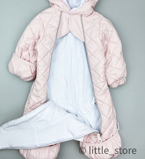 Комбинезон демисезонный "Коди+" Нежно-розовый