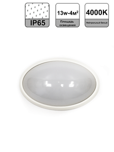 Светильник Navigator  61 399 NBL-PO2-13-4K-IP65