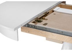 Деревянный стол Орден 100(140)х100х76 белый