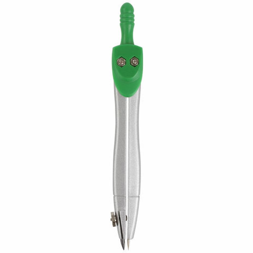 Готовальня BRAUBERG "Klasse", 2 предмета: циркуль 115 мм, пенал с грифелем, блистер, 210318