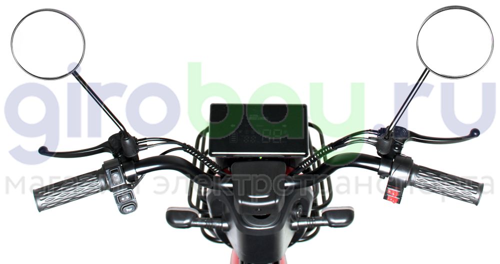 Электроскутер IKINGI SIBTRIKE 1000W (60V/23Ah) - Красный фото №9