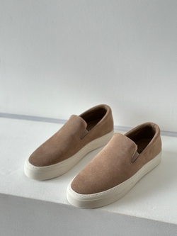 Слипоны из натуральной зашми