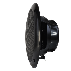 Комплект влагостойкой акустической системы для бани, сауны и хамама SENSOR Black VISATON 3