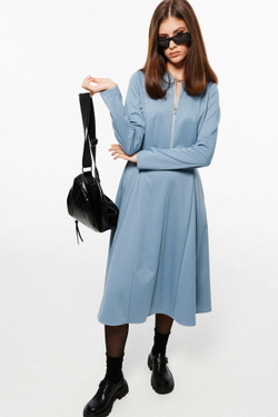 Платье milmil "Торонто" голубой / модель 1076