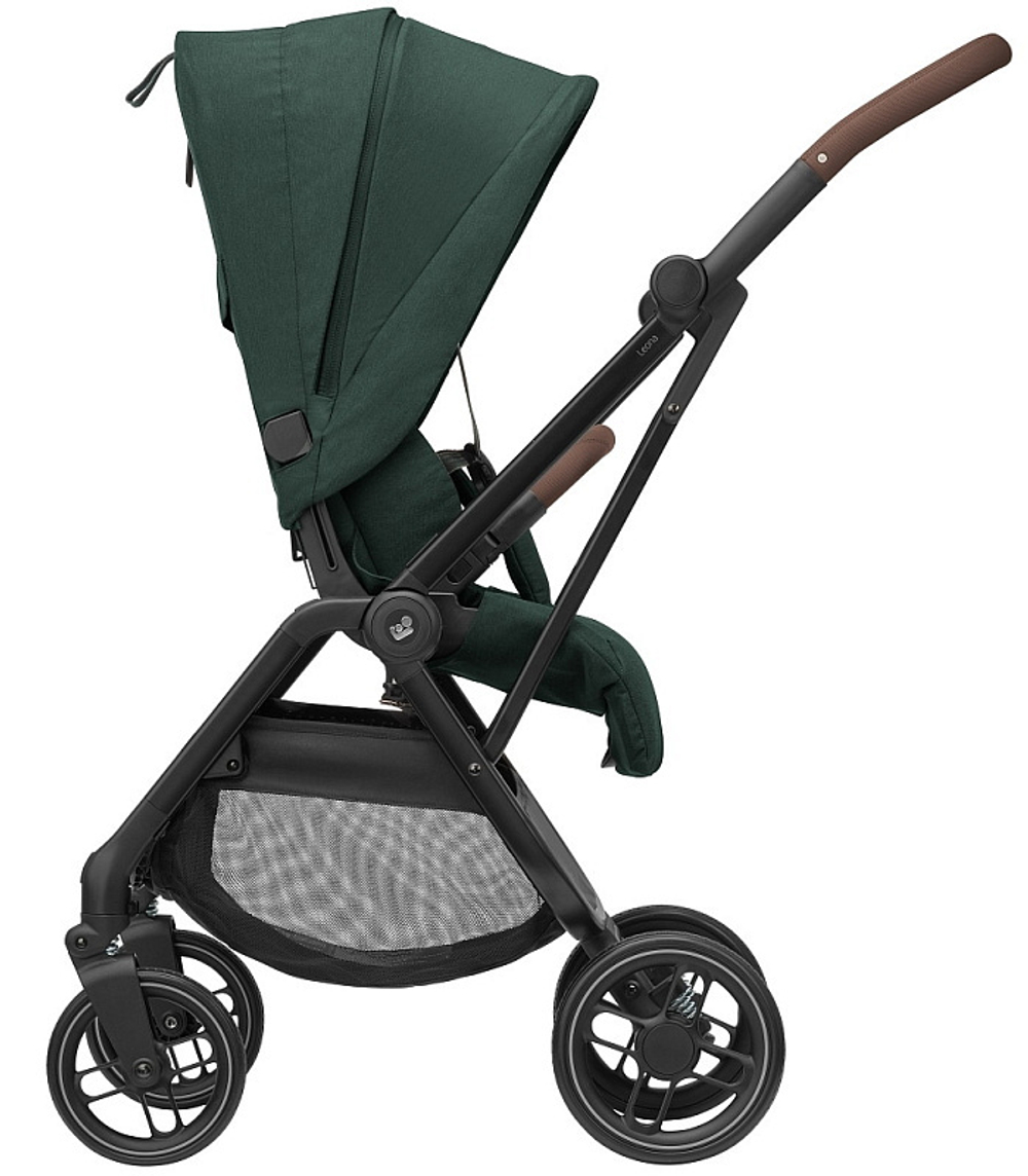 Детская коляска Maxi-Cosi Leona2 Oria 3 в 1 с автокреслом CabrioFix Select grey 1204403110 Twillic Green/1507050110 Essential Grey