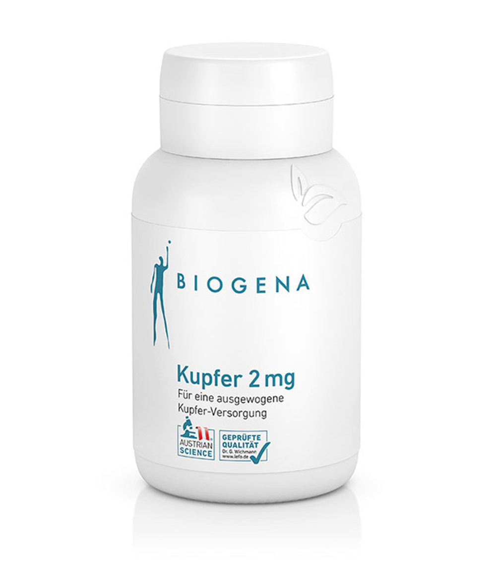 BIOGENA МЕДЬ 2 МГ KUPFER (60 кап)