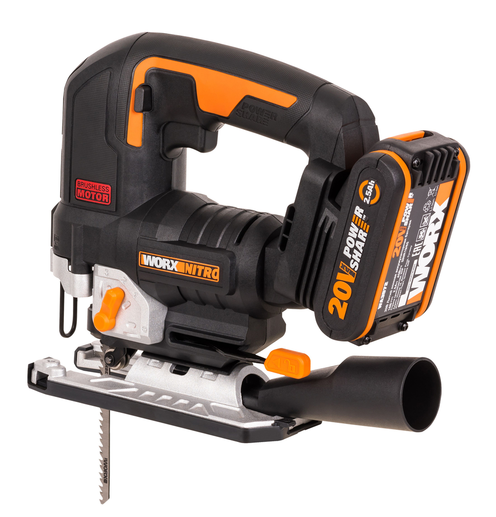 Лобзик аккумуляторный бесщёточный WORX W542