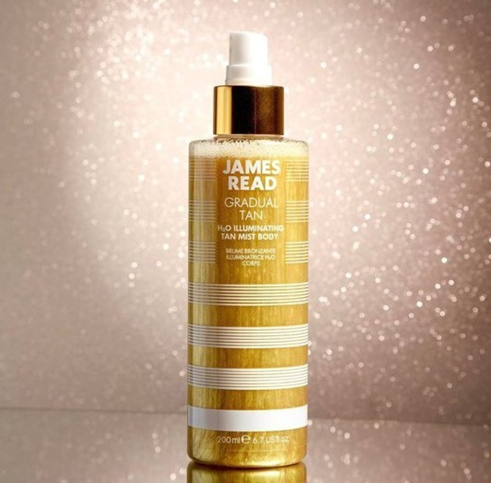 Спрей сияющий для тела с эффектом James Read Gradual Tan Illuminating Tan Mist Body  загара 200 мл