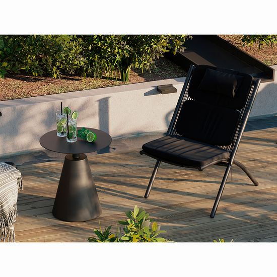 Кресло hakon, черное