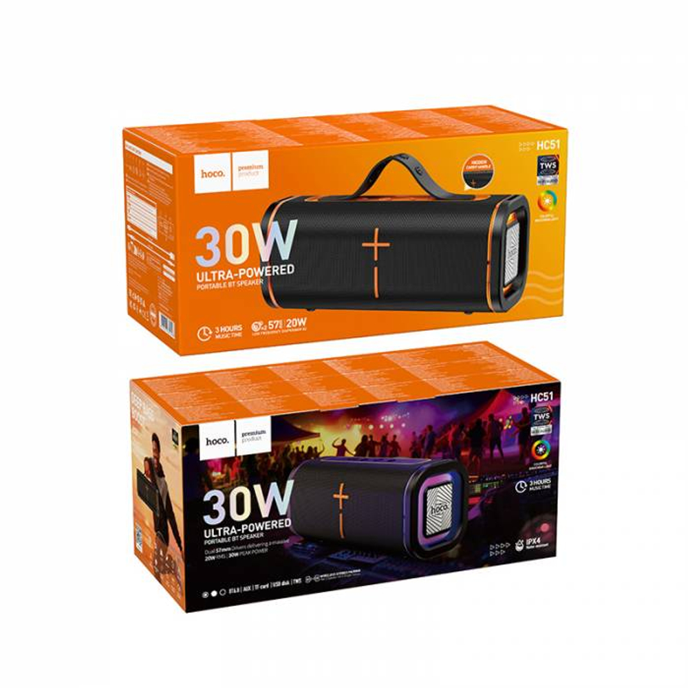 Портативная колонка Hoco HC51 30W (black)