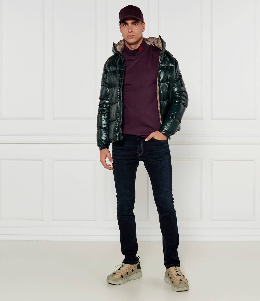 Пуховая куртка SCOTT Hetrego - темно-зеленый(8N561 F)