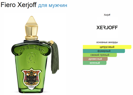 Xerjoff Fiero Xerjoff 100 ml (duty free парфюмерия)