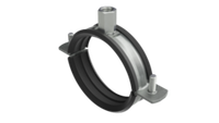 Хомут для средних нагрузок с изоляцией с гайкой М8 для труб d 3/4"