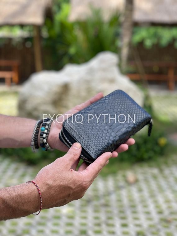 Кошелёк из кожи питона WA-128