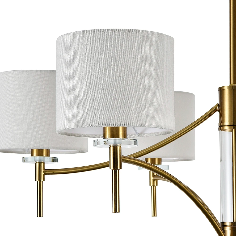 Подвесная люстра Indigo BOHEME 13031/6P Brass V000525