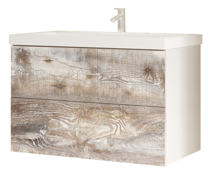 Тумба Marka One 60П 2я. Бетон Push