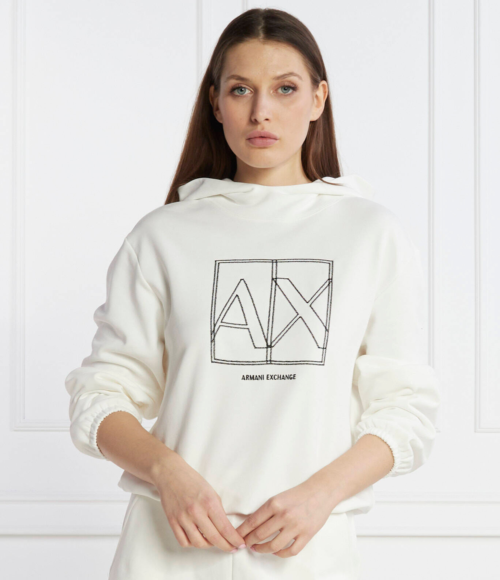 Худи Armani Exchange - белый(3DYM27 YJDBZ)
